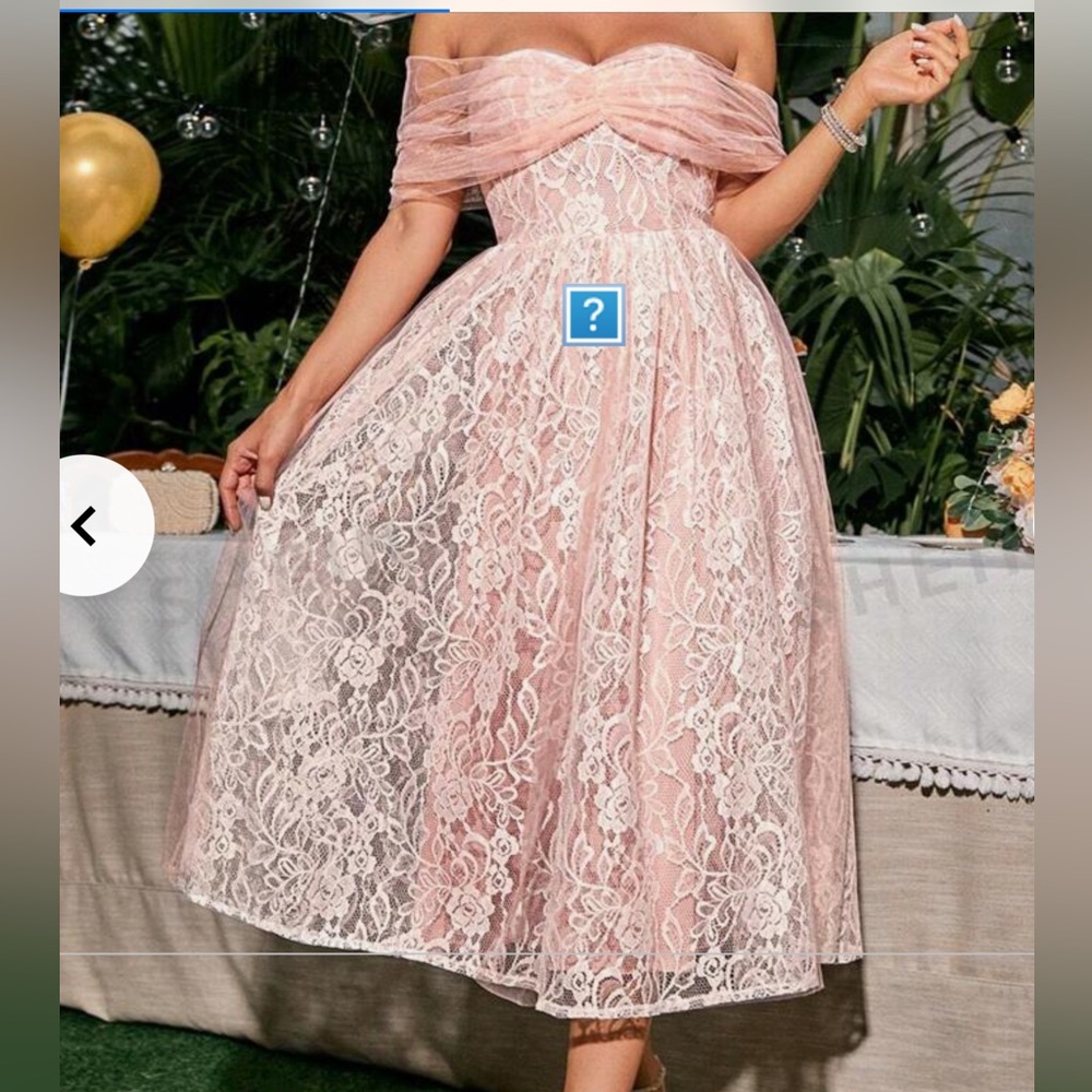 Pink dress